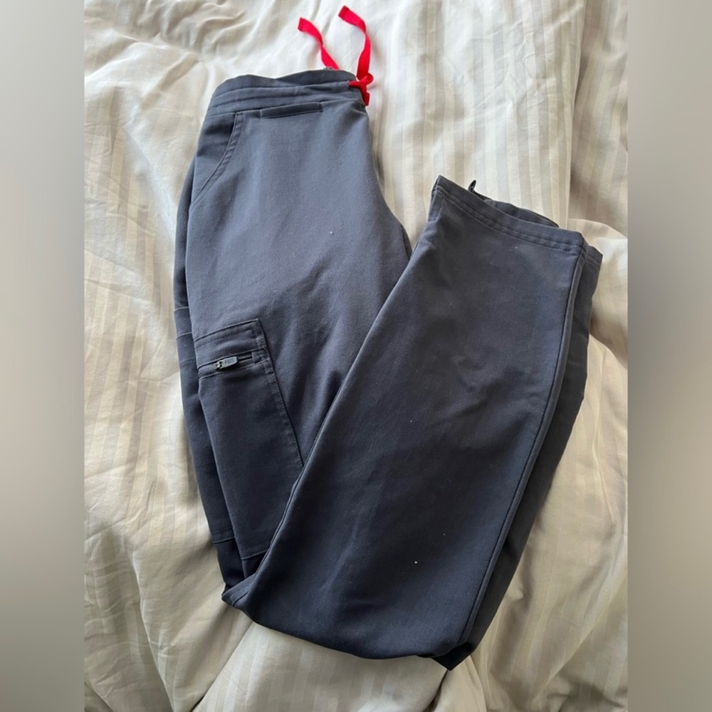Figs charcoal yola scrub bottoms Xxs